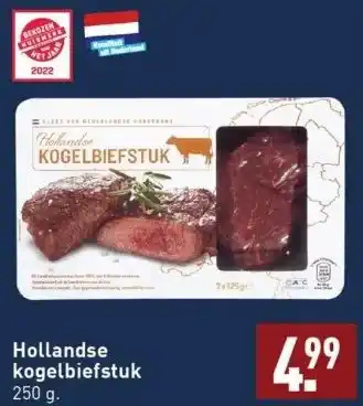 ALDI Hollandse koglbiefstuk aanbieding