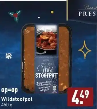 ALDI Wildstoofpot aanbieding