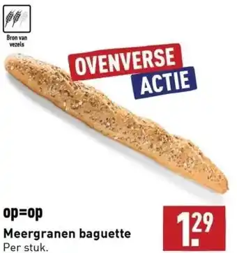 ALDI Meergranen baguette aanbieding