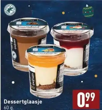 ALDI Dessertglaasje aanbieding