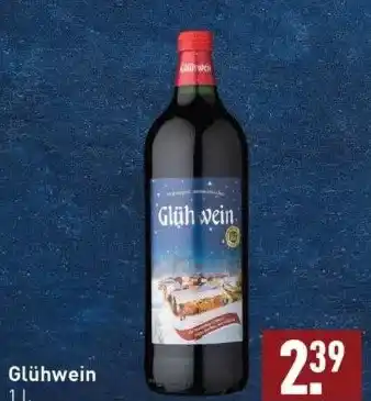 ALDI Glühwein aanbieding