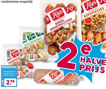 Boon`s Markt Kips snacks, kleintje en/of snijleverworst aanbieding