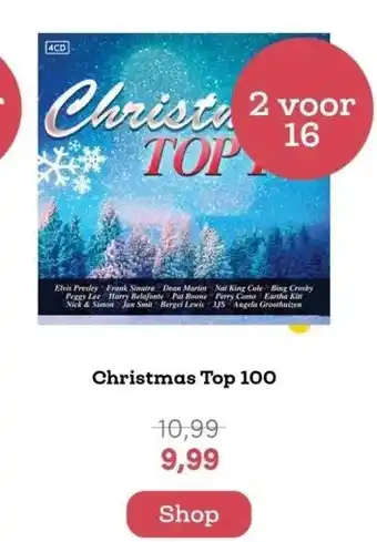 BookSpot Christmas top 100 aanbieding