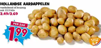 Boon`s Markt Hollandse aardappelen aanbieding