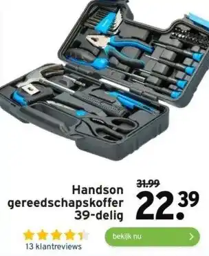 GAMMA Gereedschapskoffer aanbieding