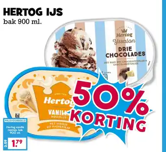 Boon`s Markt Hertog ijs aanbieding