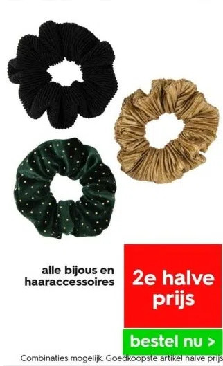 HEMA Alle bijous en haaraccessoires aanbieding