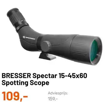 Kamera Express Bresser spectar 15-45x60 spotting scope aanbieding