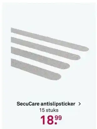 Karwei Secucare antislipsticker > 15 stuks aanbieding