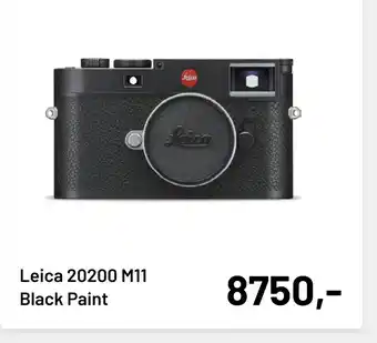 Kamera Express Leica 20200 m11 black paint aanbieding