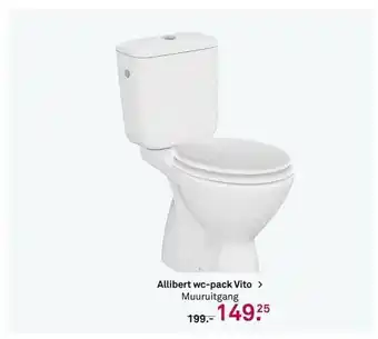 Karwei Allibert wc-pack vito > muuruitgang aanbieding