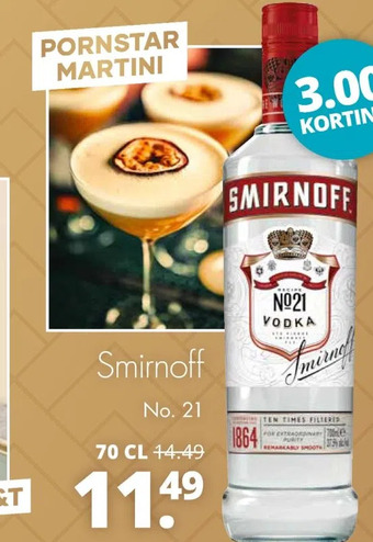 Mitra Smirnoff aanbieding