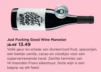 Neleman Organic wine Just fucking good wine marselan aanbieding
