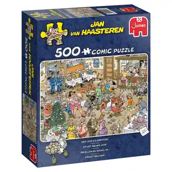 Top1Toys Jan van haasteren puzzel op het nieuwe jaar 500  stukjes aanbieding