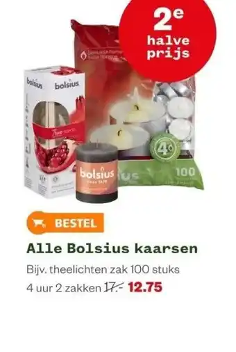 Welkoop Alle bolsius kaarsen aanbieding