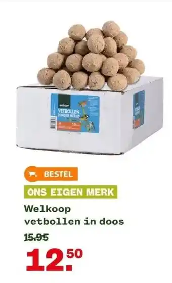 Welkoop Welkoop vetbollen in doos aanbieding