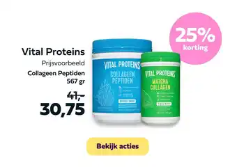 Plein.nl Vital proteins aanbieding