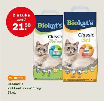 Welkoop Biokat's aanbieding