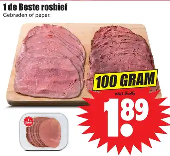 Dirk 1 de Beste rosbief aanbieding