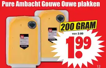 Dirk Pure Ambacht Gouwe Ouwe plakken aanbieding