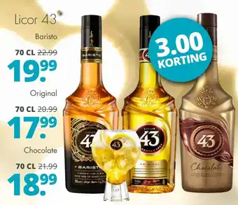 Mitra Licor 43 baristo aanbieding