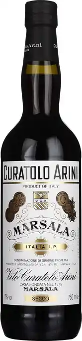 Drankdozijn Curatolo arini marsala fine secco 75cl aanbieding