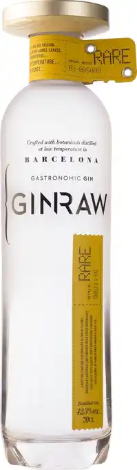 Drankdozijn Ginraw gin 70cl aanbieding