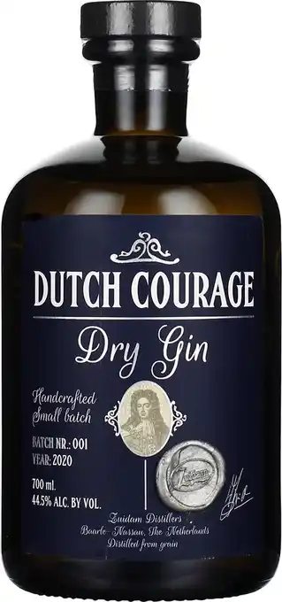 Drankdozijn Dutch courage dry gin 70cl aanbieding