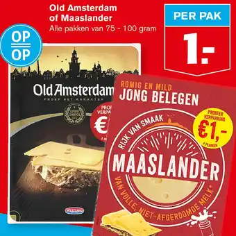 Hoogvliet Old Amsterdam of Maaslander aanbieding