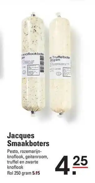 Sligro Jacques smaakboters aanbieding