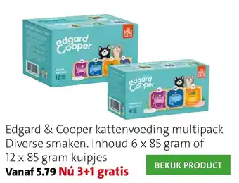 Intratuin Edgard & Cooper kattenvoeding aanbieding