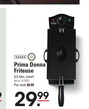 Sligro Prima Donna Friteuse 3,5 liter aanbieding