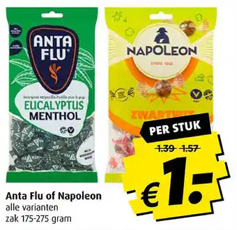 Boni Anta Flu of Napoleon aanbieding