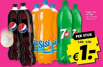 Boni Pepsi, Sisi of 7-Up aanbieding