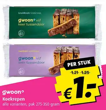 Boni Koekrepen aanbieding