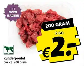 Boni Runderpoulet aanbieding