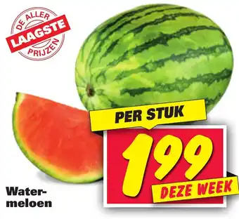 Nettorama Watermeloen aanbieding