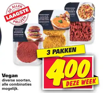 Nettorama Vegan 3 st aanbieding