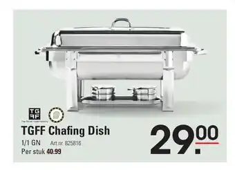 Sligro TGFF Chafing Dish aanbieding