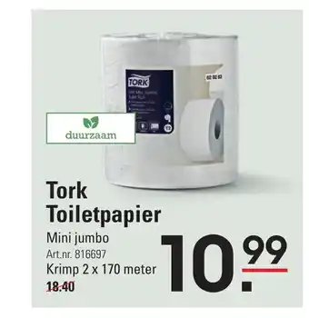 Sligro Tork Toiletpapier 2 x 170 meter aanbieding