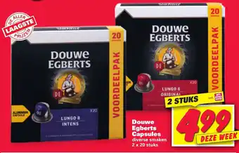 Nettorama Douwe Egberts capsules 2 st aanbieding