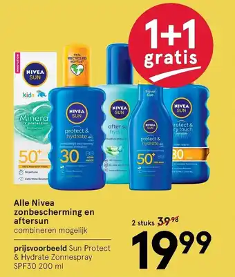 Etos Alle Nivea zonbescherming en aftersun aanbieding