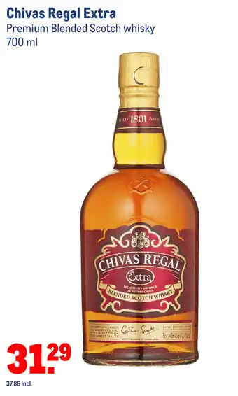 Makro Chivas Regal Extra 700 ml aanbieding