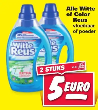 Nettorama Witte of Color Reus 2 st aanbieding