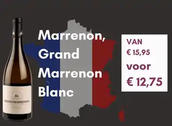 BergoVino Marrenon, grand marrenon blanc aanbieding