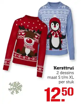 Coop Kersttrui aanbieding