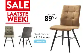 Profijt Meubel Stoel Osorno aanbieding