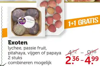 Coop Exoten aanbieding