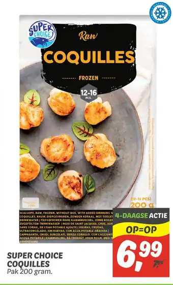 Dekamarkt Super choice coquilles aanbieding