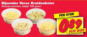 Nettorama Bijzonder Verse Kruidenboter 100g aanbieding